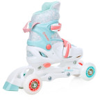 Croxer Inez Fehér/Türkíz görkorcsolya | winteroutlet.hu