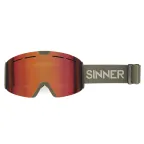 Sinner Arc S Piros sí és snowboard szemüveg | Winter Outlet