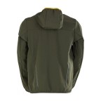 Jacheta Softshell Fundango Alloy Hooded Verde | winteroutlet.ro