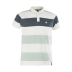 Fundango Incognite Stripe Poloshirt Zöld Póló | winteroutlet.hu