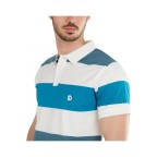 Fundango Incognito Stripe Poloshirt Kék Póló | winteroutlet.hu