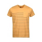 Fundango Jaggy Pocket T-shirt Sárga Póló | winteroutlet.hu
