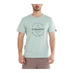 Tricou Fundango Basic-T Logo 04 Albastru Deschis | winteroutlet.ro