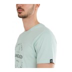 Tricou Fundango Basic-T Logo 04 Albastru Deschis | winteroutlet.ro