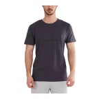 Tricou Fundango Basic-T Logo 04 Gri | winteroutlet.ro