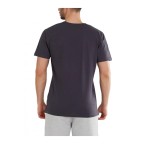 Tricou Fundango Basic-T Logo 04 Gri | winteroutlet.ro