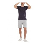 Tricou Fundango Basic-T Logo 04 Gri | winteroutlet.ro