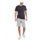Tricou Fundango Basic-T Logo 04 Gri | winteroutlet.ro