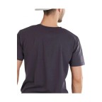 Tricou Fundango Basic-T Logo 04 Gri | winteroutlet.ro