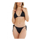 Fundango Innisfil Ties-Side Bottoms Fekete Bikini Alsó | winteroutlet.hu