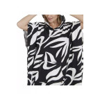 Fundango Amarante Surf Poncho Fekete fürdőköpeny | winteroutle.hu