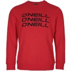 Hanorac O'Neill Triple Stack Crew Sweatshirt Rosu | winteroutlet.ro