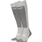 Head Ski Elements Comfort Kneehigh 2P Világosszürke sí és snowboard zokni | winteroutlet.hu