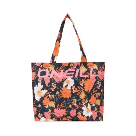 Coastal Print Tote Fekete