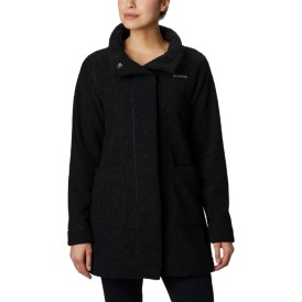 Panorama Long Jacket Fekete