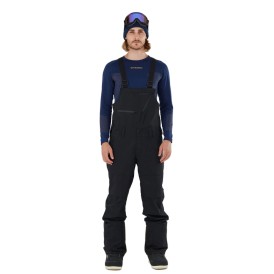 Benton Bib Pants Fekete