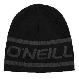 Reversible Logo Beanie Fekete