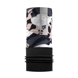 Bandana Fleece Animal Camo Fekete/Szürke